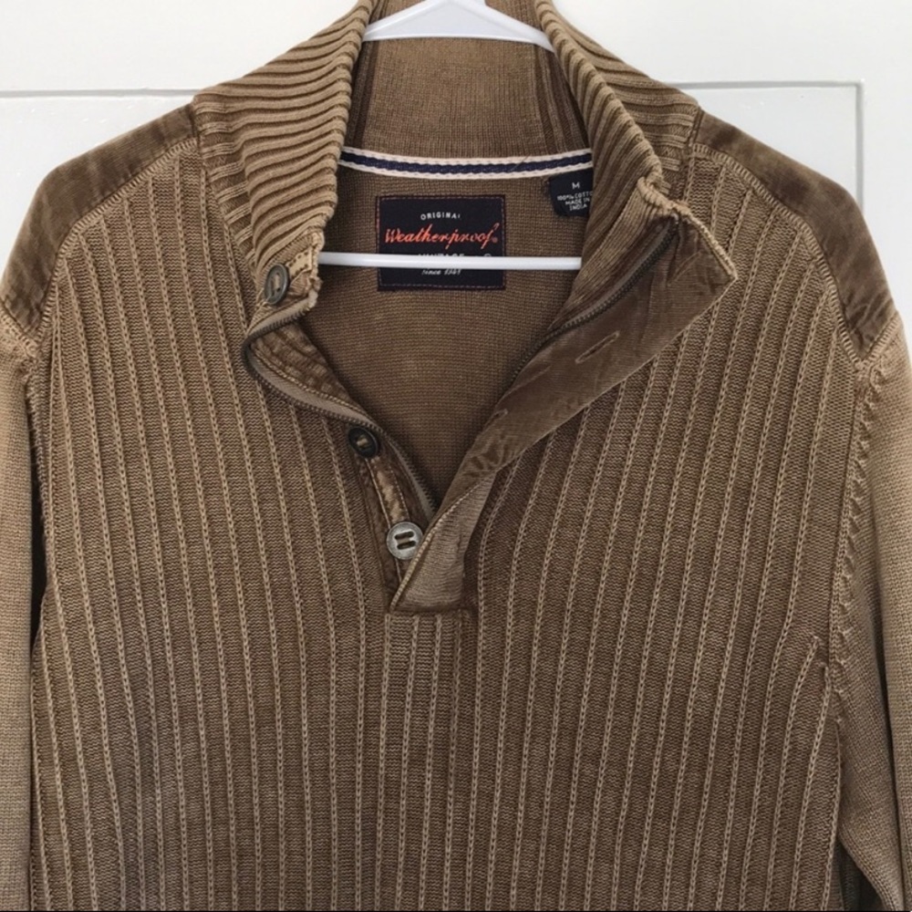 Weatherproof Men’s Caramel Sweater